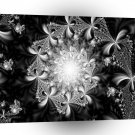 Abstract Spiral Stone Effect A1 Xlarge Canvas