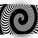 Abstract Spiral The Horn Effect A1 Xlarge Canvas