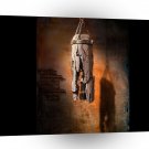 Abstract Sport Punchbag Destroyed A1 Xlarge Canvas