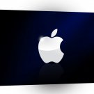 Abstract Techno Apple Chrome A1 Xlarge Canvas