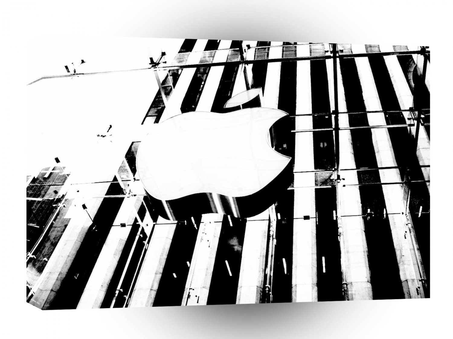 Abstract Techno Apple Headquarters A1 Xlarge Canvas