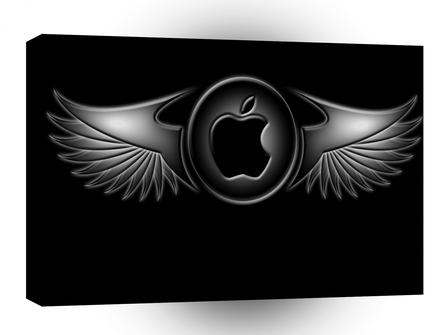 Abstract Techno Apple Wings A1 Xlarge Canvas