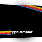 Abstract Techno Retro Apple Logo A1 Xlarge Canvas