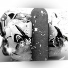 Abstract Transport Mega Car Smash A1 Xlarge Canvas