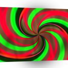 Abstract Trippy Vortex A1 Xlarge Canvas