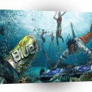 Abstract Water Caribbean Dj Fun A1 Xlarge Canvas