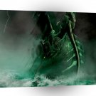 Abstract Water Viking Conquest A1 Xlarge Canvas