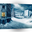 Animals Bear Polar Whiteout A1 Xlarge Canvas