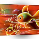 Animals Sea Creatures Lip Stick Fish A1 Xlarge Canvas