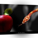 Animals Snakes Lick The Apple A1 Xlarge Canvas