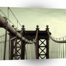 City Daytime Bridge Tops A1 Xlarge Canvas