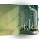 City Daytime Caged Up A1 Xlarge Canvas