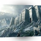 City Daytime Cold Castle A1 Xlarge Canvas