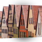 City Daytime Front Line Rooftops A1 Xlarge Canvas