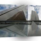 City Daytime Sculptured Glass A1 Xlarge Canvas