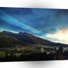 City Dusk Light Flows A1 Xlarge Canvas