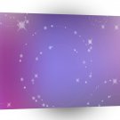 Colours Circles Bluepurple Stars A1 Xlarge Canvas
