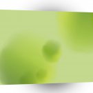 Colours Circles Green Leaf A1 Xlarge Canvas