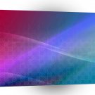 Colours Multicolour Crosses A1 Xlarge Canvas