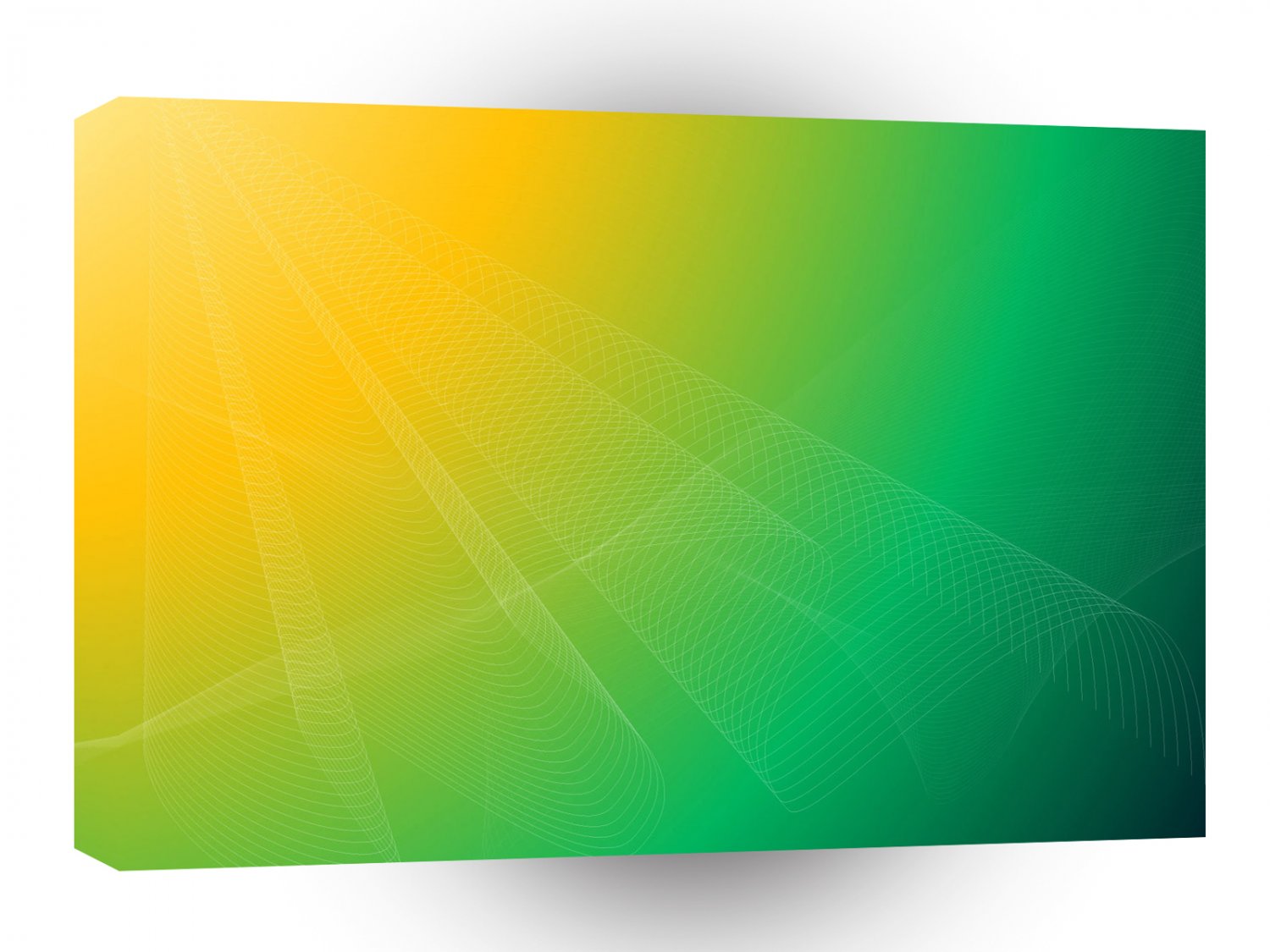 Colours Multicolour Interlinks A1 Xlarge Canvas