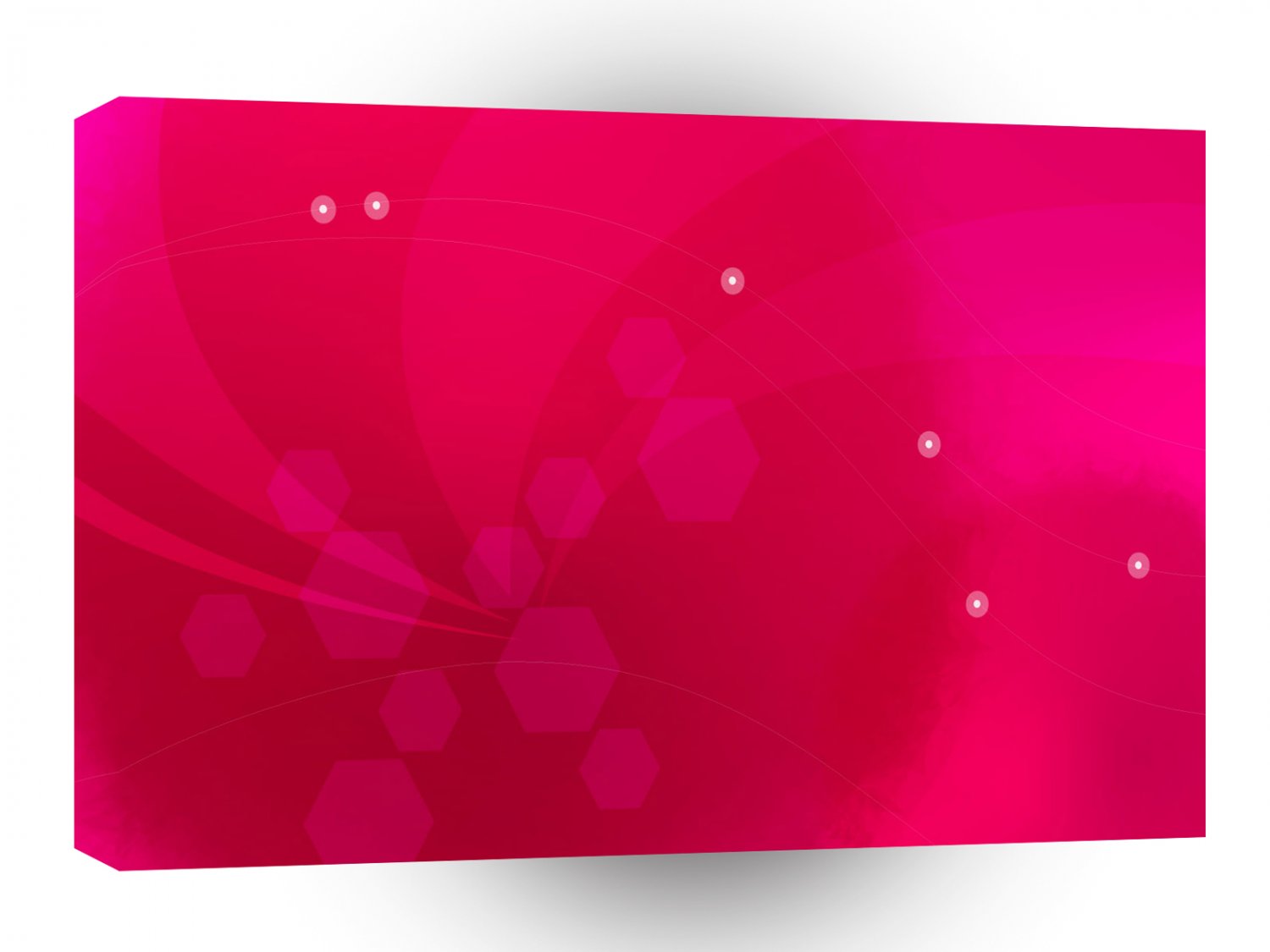 Colours Red Sparkle A1 Xlarge Canvas