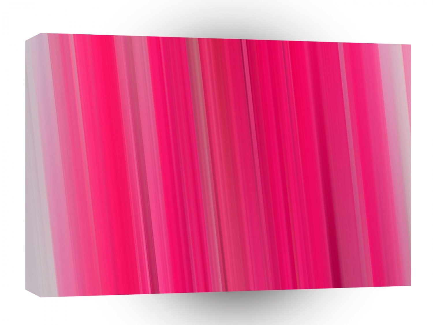 Colours Strips Red A1 Xlarge Canvas