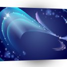 Colours Waves Blue Back To Back A1 Xlarge Canvas