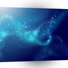 Colours Waves Blue Blur A1 Xlarge Canvas