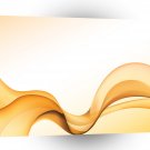 Colours Waves Peach A1 Xlarge Canvas