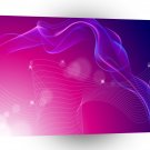 Colours Waves Purple Stars A1 Xlarge Canvas