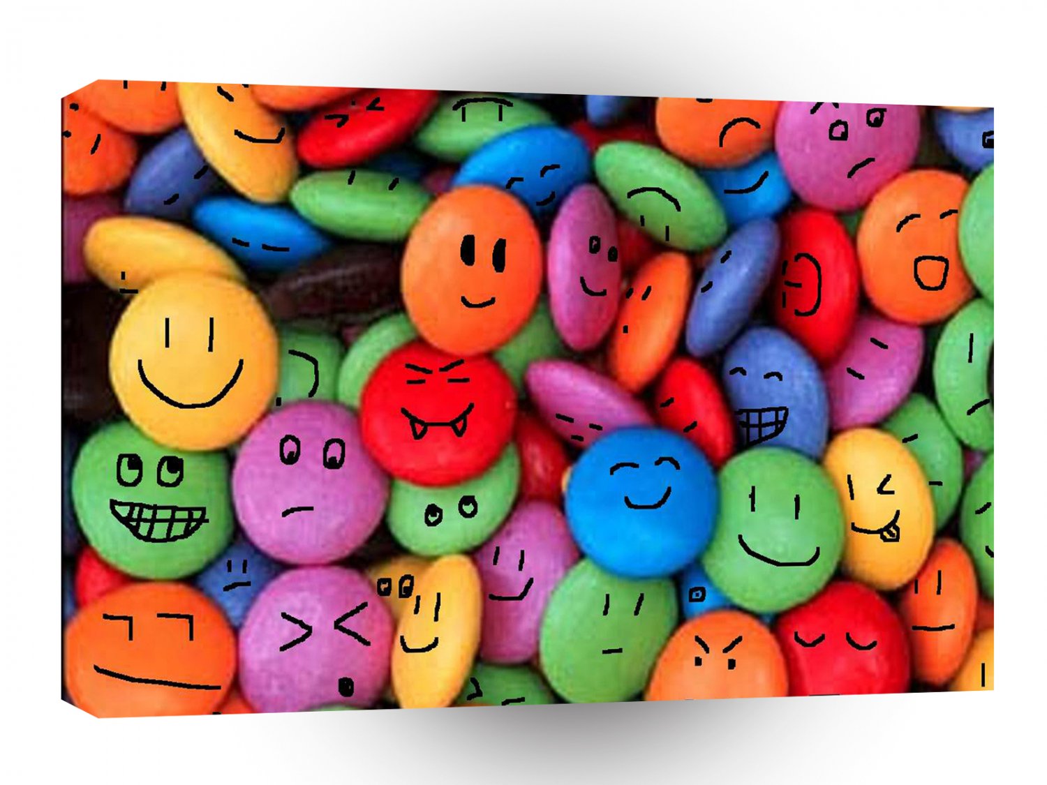 Cool Smarties A1 Xlarge Canvas