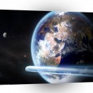 Earth Planets Cosmos Near Miss A1 Xlarge Canvas