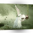 Fantasy Forrest Swamp Swing A1 Xlarge Canvas