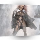 Fantasy Girl Armoured Beauty A1 Xlarge Canvas