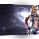 Fantasy Girl Leather Strapped A1 Xlarge Canvas