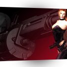 Fantasy Girl Mistress Guns A1 Xlarge Canvas