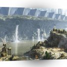 Fantasy Sewage System A1 Xlarge Canvas