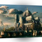 Fantasyland Dome Temple Bridge Water Empire A1 Xlarge Canvas