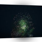Fireworks Green Shower Fireball A1 Xlarge Canvas