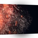 Fireworks Meteor Splash Debris A1 Xlarge Canvas