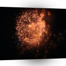 Fireworks Meteor Splash Puff A1 Xlarge Canvas