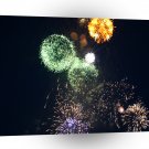 Fireworks Mix Orange Bold A1 Xlarge Canvas