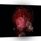 Fireworks Orange Mixture Ariel Shells A1 Xlarge Canvas
