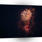 Fireworks Orange Mixture Ball Rockets A1 Xlarge Canvas