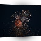 Fireworks Orange Mixture Bomblasters A1 Xlarge Canvas