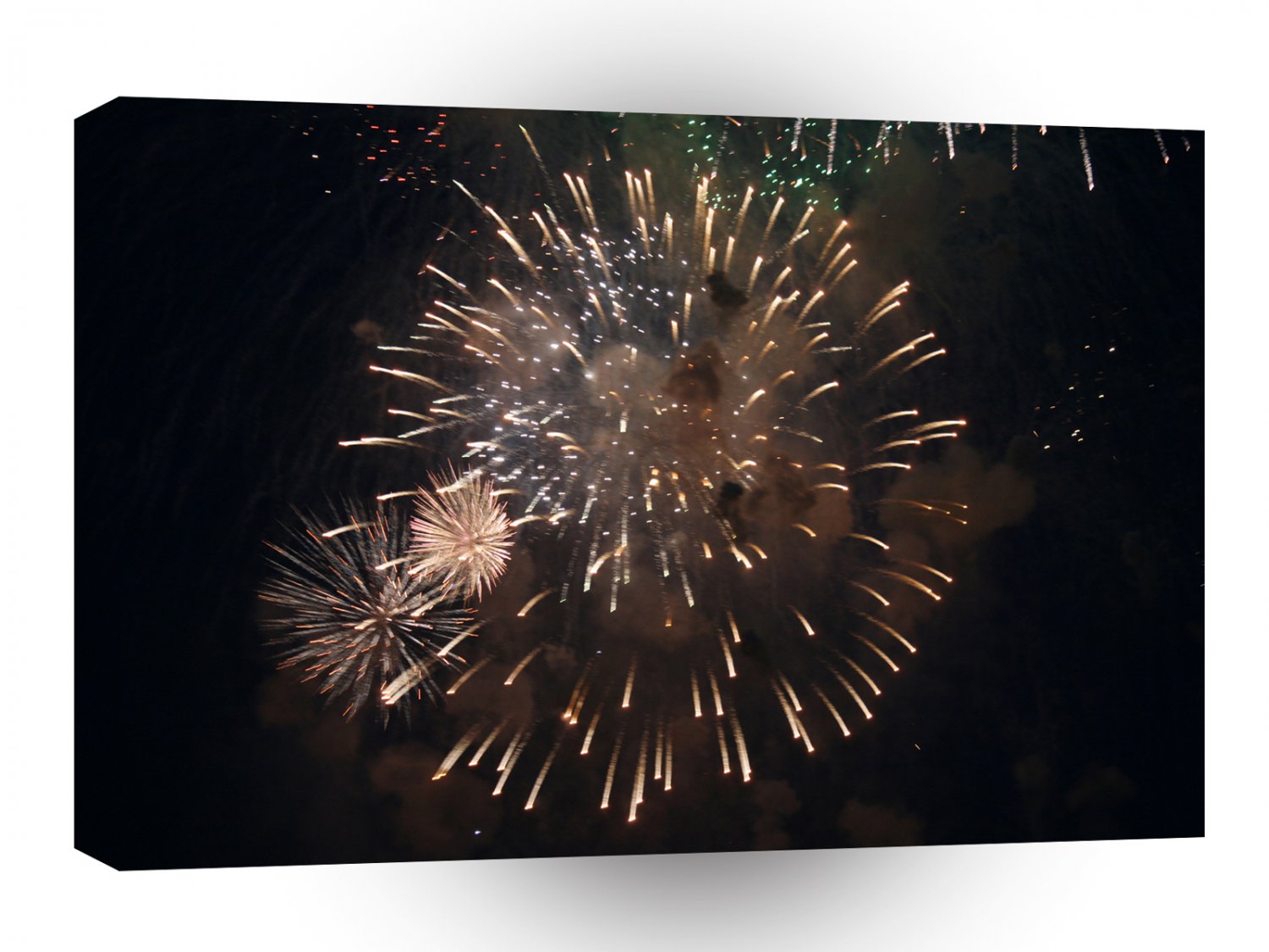 Fireworks Orange Mixture Crackling Comet A1 Xlarge Canvas