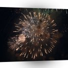 Fireworks Orange Mixture Crackling Comet A1 Xlarge Canvas