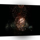 Fireworks Orange Mixture Finale Burst A1 Xlarge Canvas