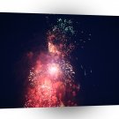 Fireworks Orange Mixture Flaming Fountain A1 Xlarge Canvas