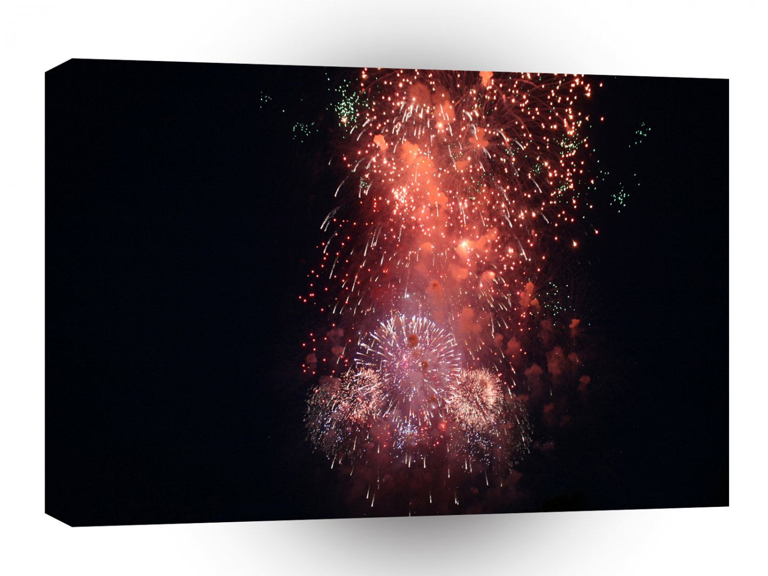 Fireworks Orange Mixture Hellraiser Sizzler A1 Xlarge Canvas